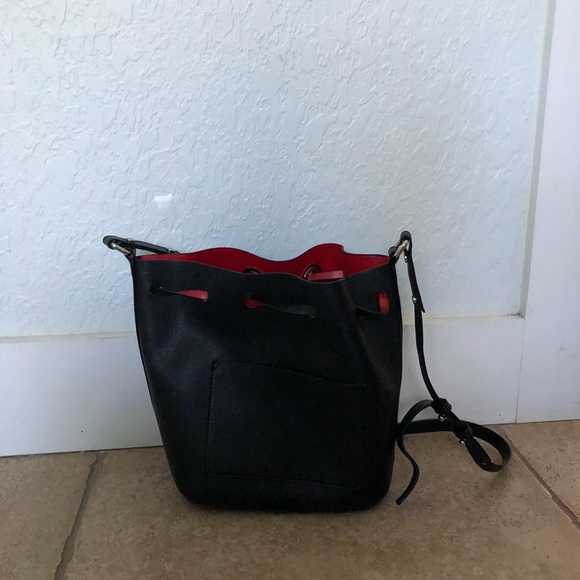 Red and Black Crossbody Bag - Picture 4 of 5